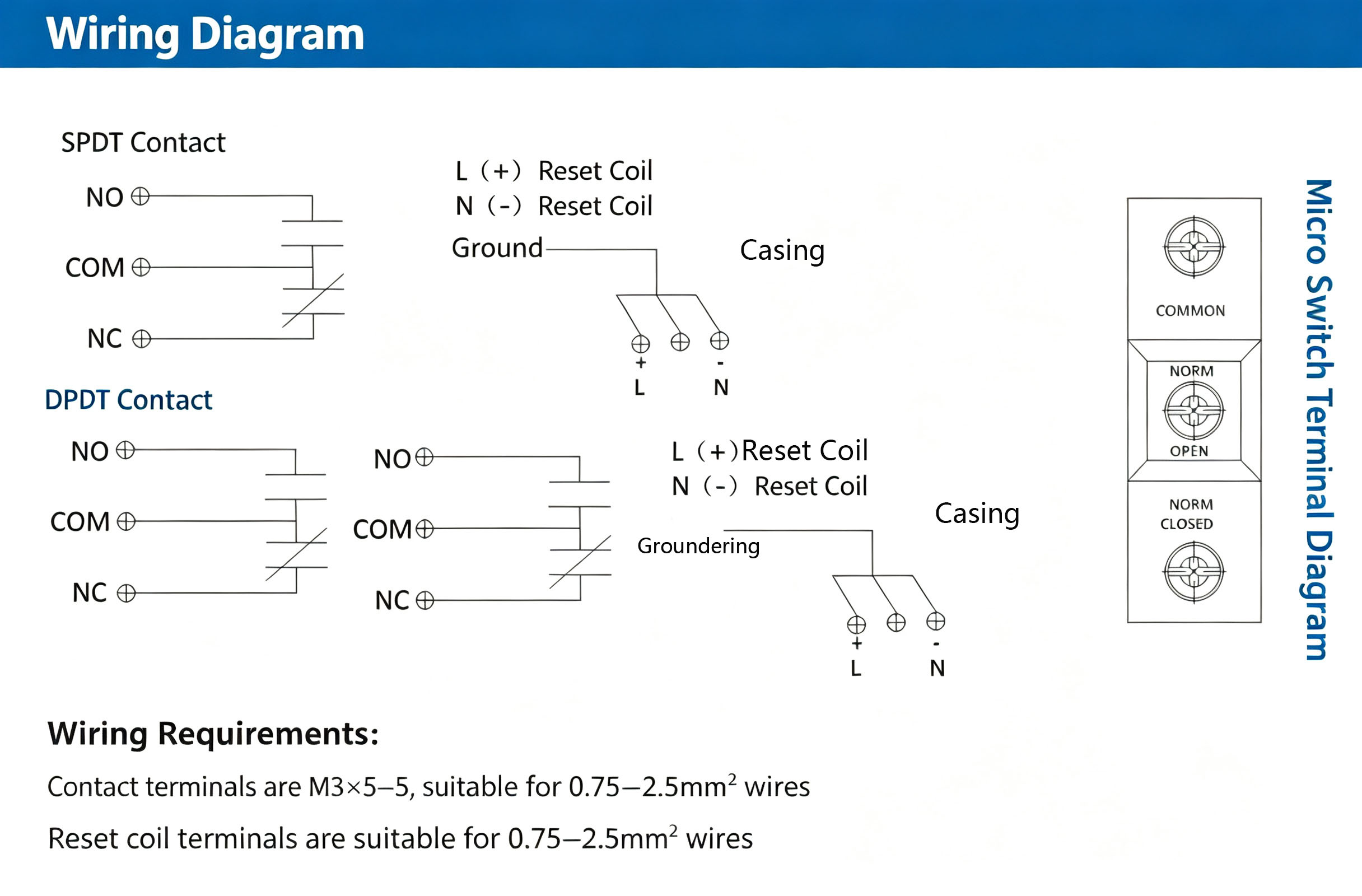 wiring of mechanical vibration switch wiring of mechanical vibration switch