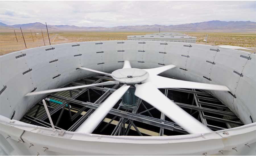 Industrial cooling tower axial fan assembly Industrial cooling tower axial fan assembly