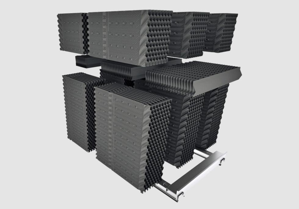 PVC cooling tower fill packs PVC cooling tower fill packs