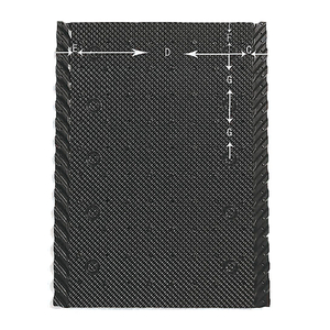 Cooling Tower Fills Packs Infill Plastic PVC Fill Filler