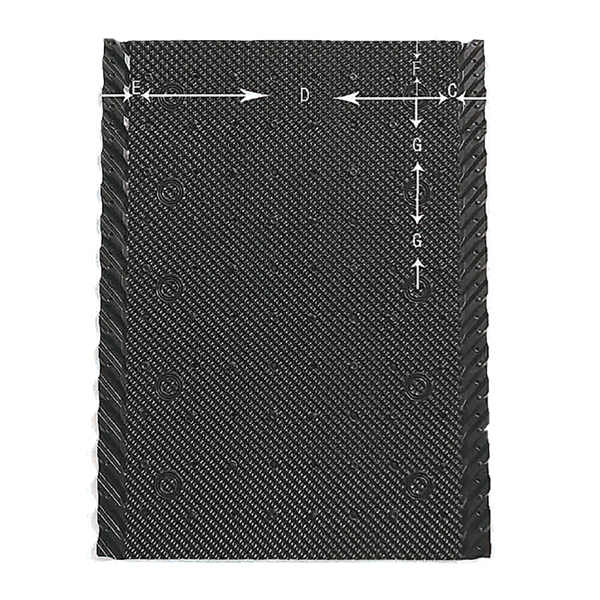 Cooling Tower Fills Packs Infill Plastic PVC Fill Filler