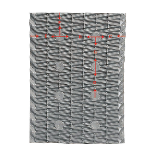 PVC Cooling Tower Filler for Cross Flow Cooling Tower 
