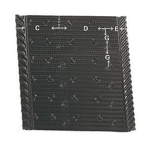 Cross Flow Cooling Tower Filler for Sale - PT