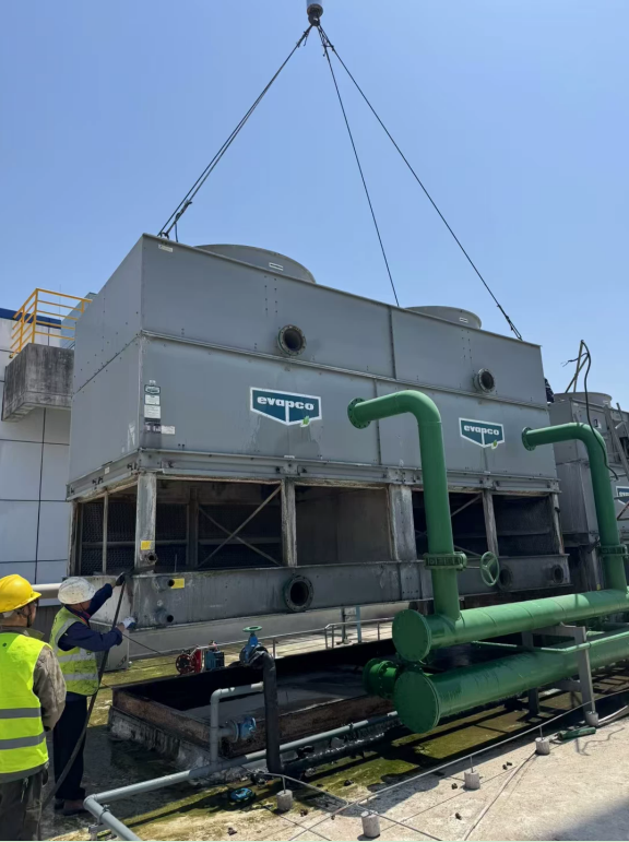 evapco cooling tower replacement