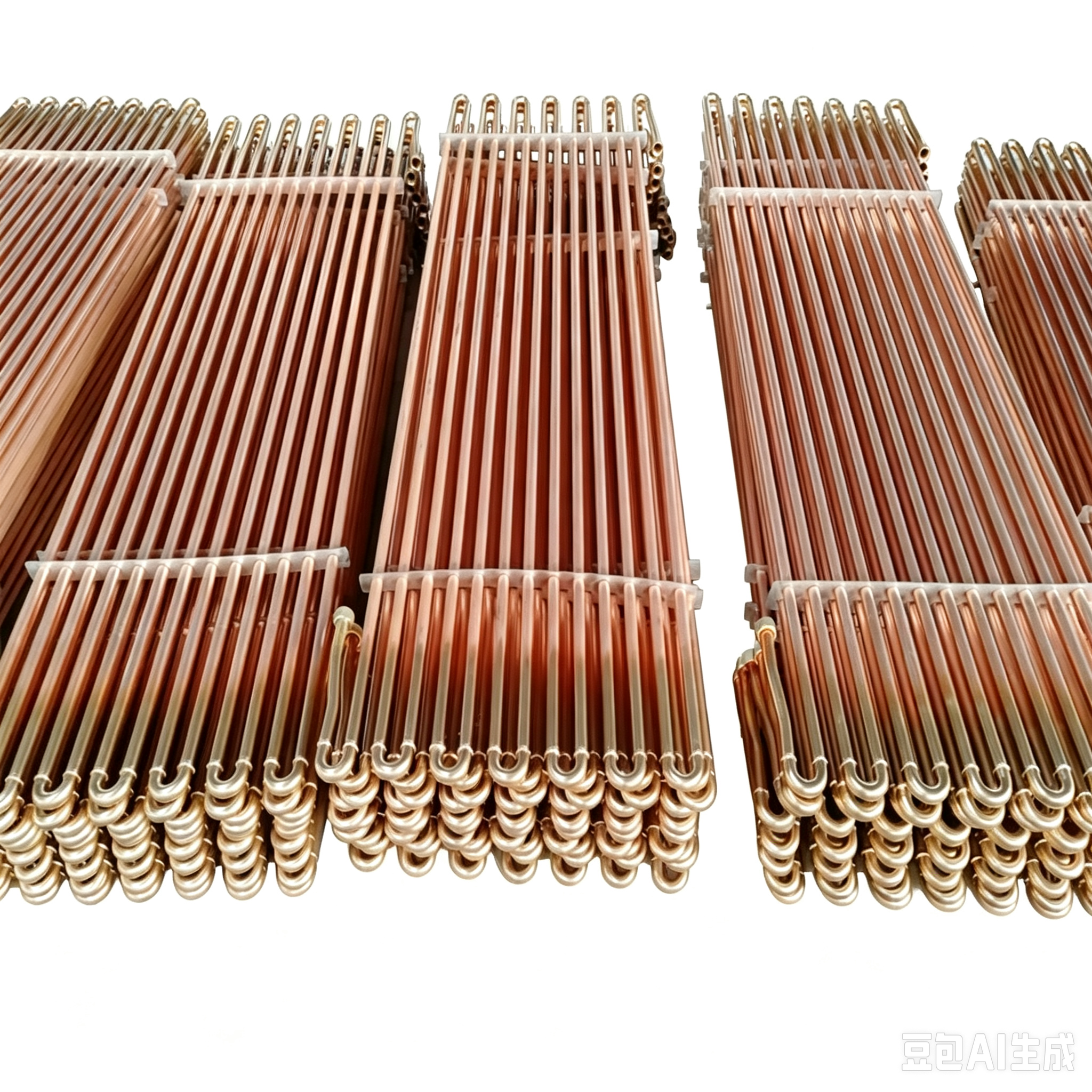 Copper Tube Coil Heat Exchanger | Industrial Cooling Coil