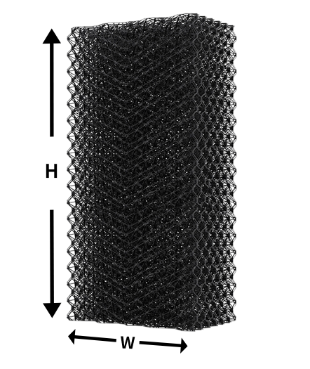 Cooling Tower Counter Flow Sewage Anti Blocking PP Filler 