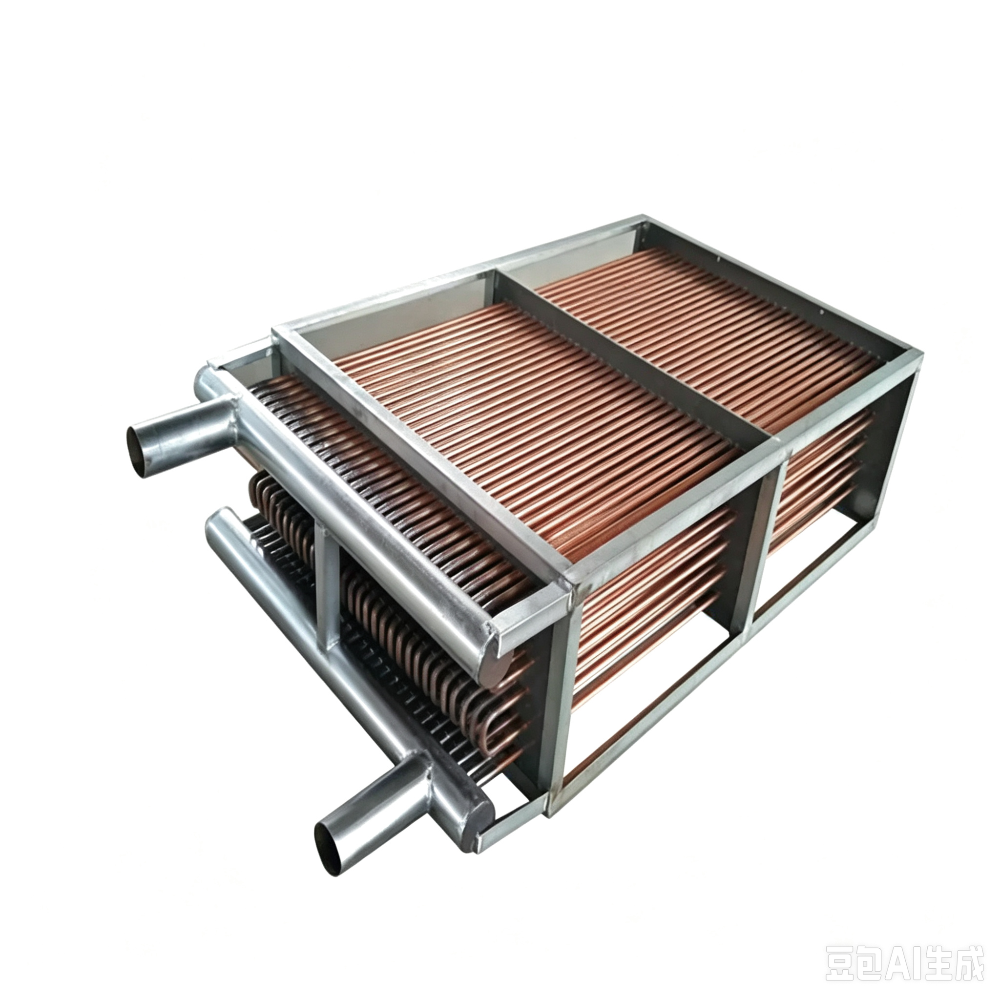 Copper Tube Coil Heat Exchanger | Industrial Cooling Coil