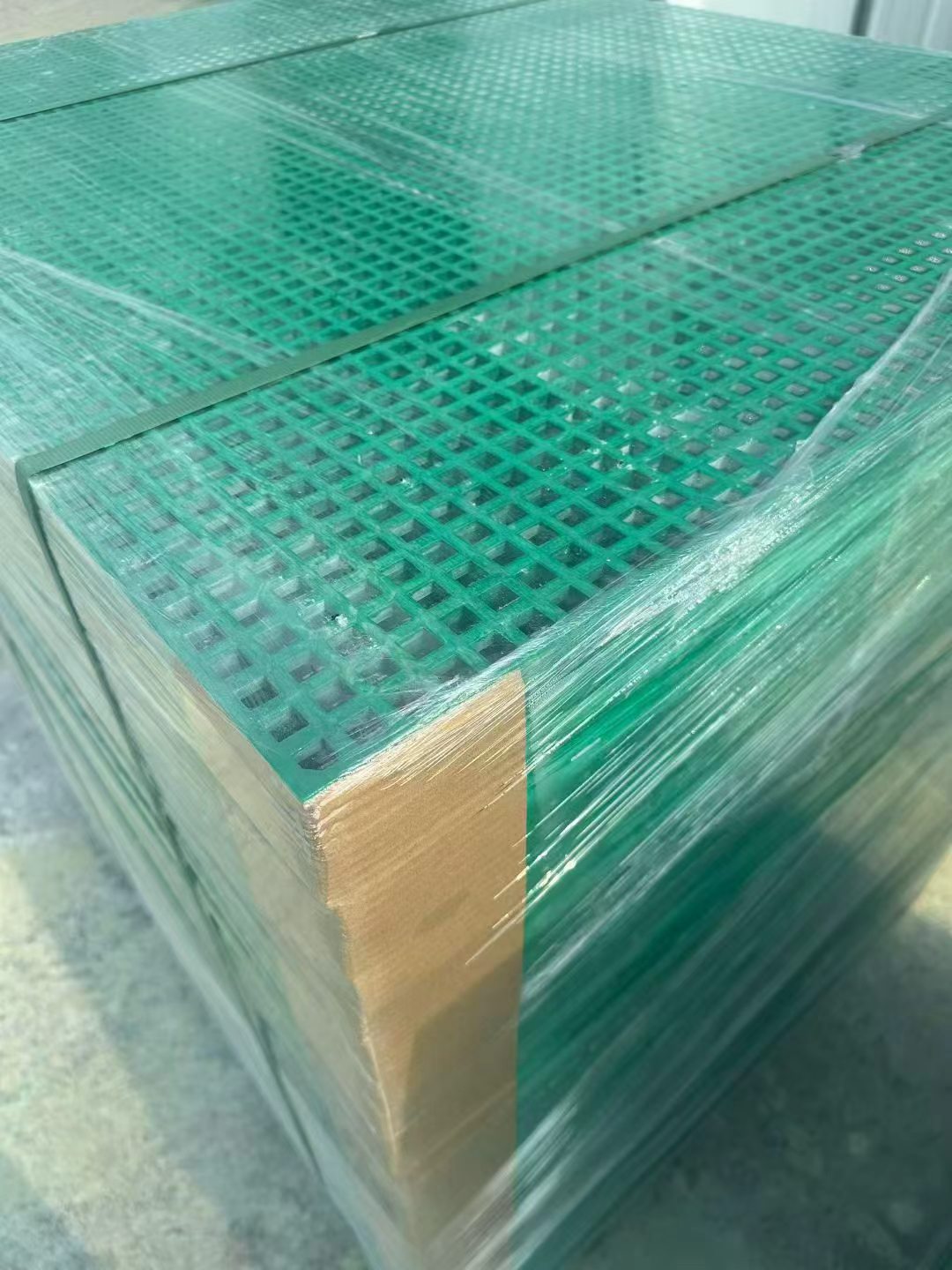 Cooling tower FRP walkway