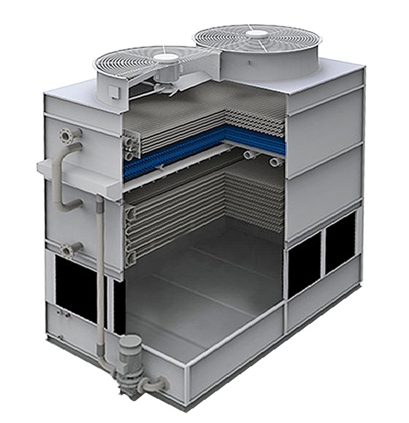 Stainless Steel Corrugated Cooling Tower Coil Manufacturer