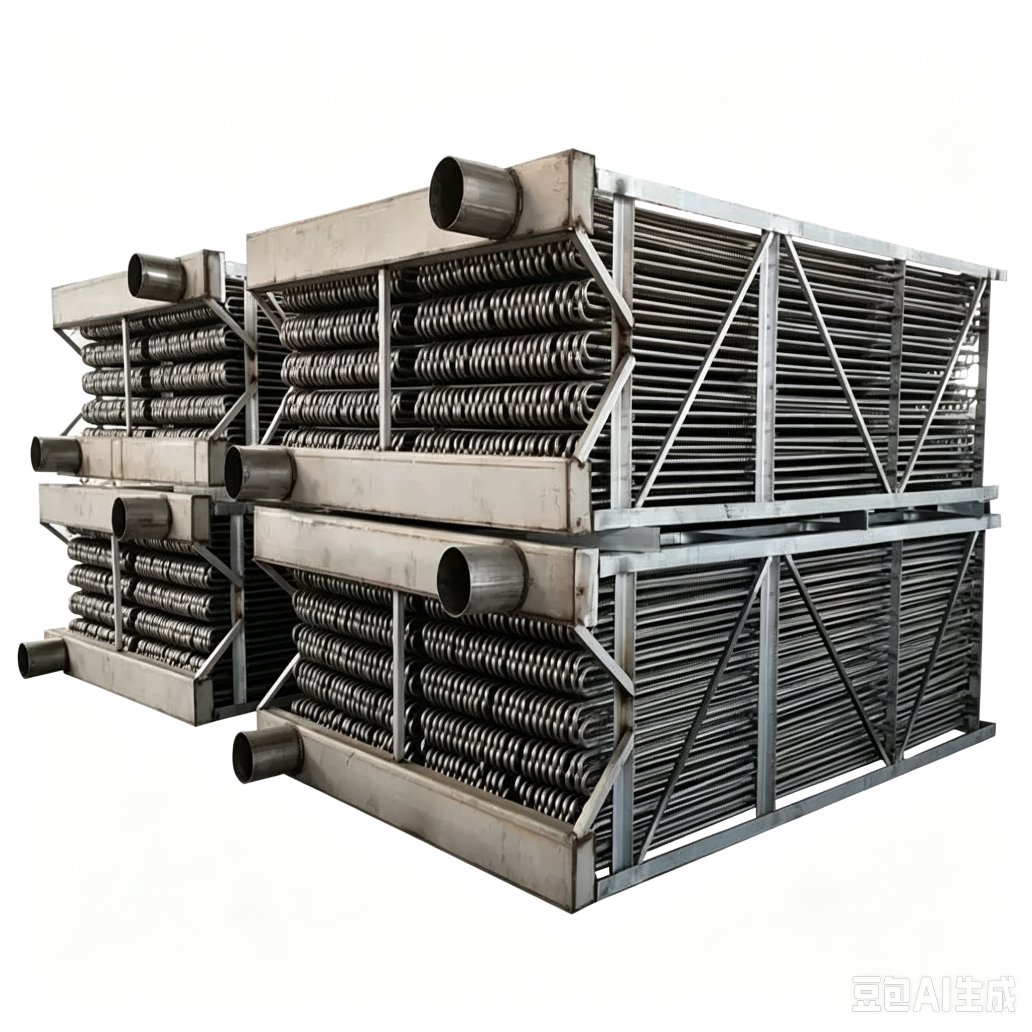 Stainless Steel Corrugated Cooling Tower Coil Manufacturer
