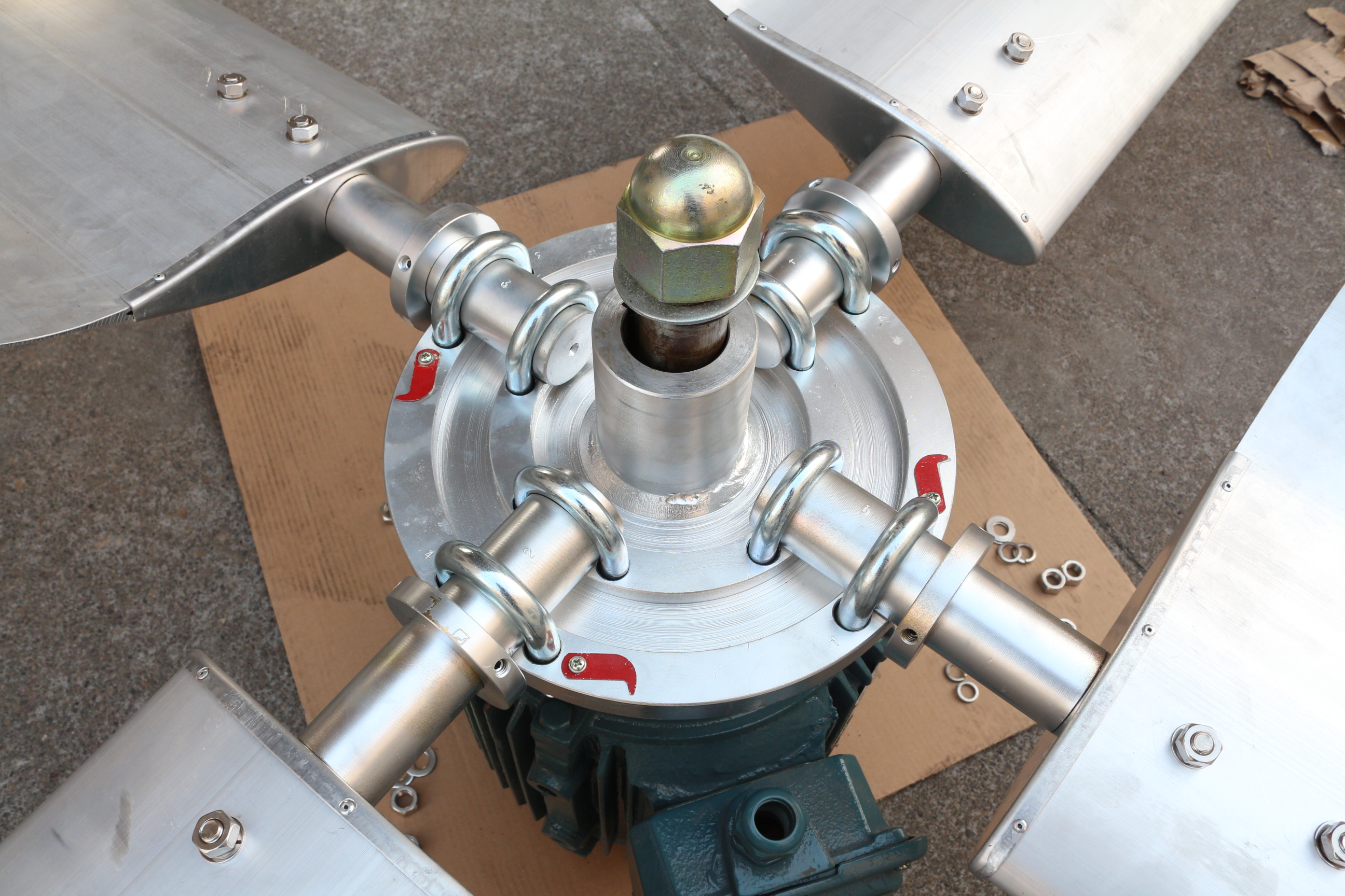 cooling tower fan hub
