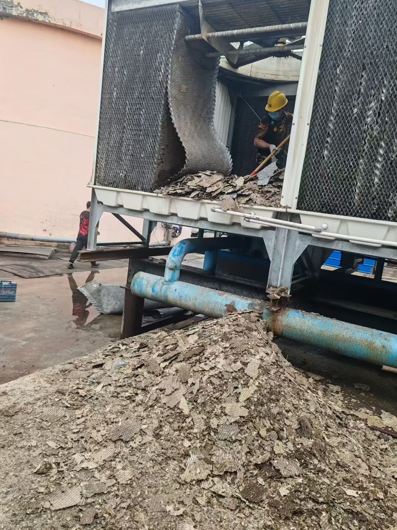 cooling tower filler replacement