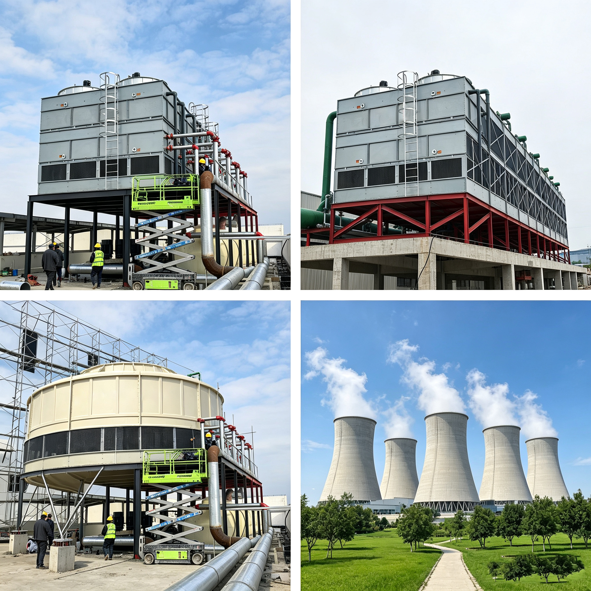 application of industrial cooling tower nozzle
