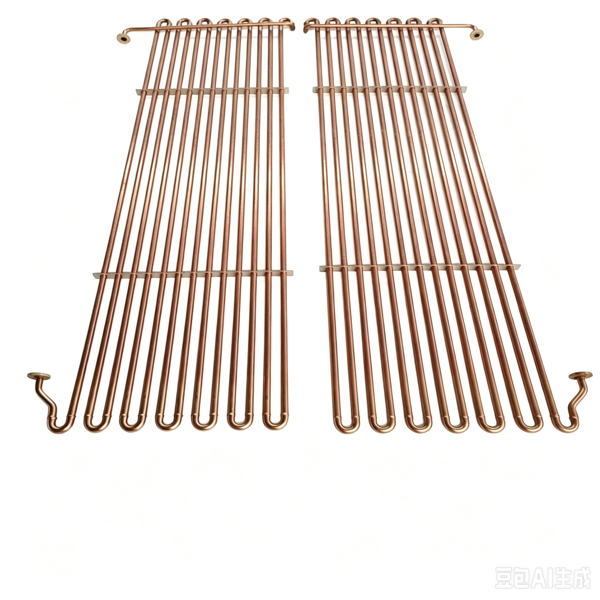 Copper Tube Coil Heat Exchanger | Industrial Cooling Coil