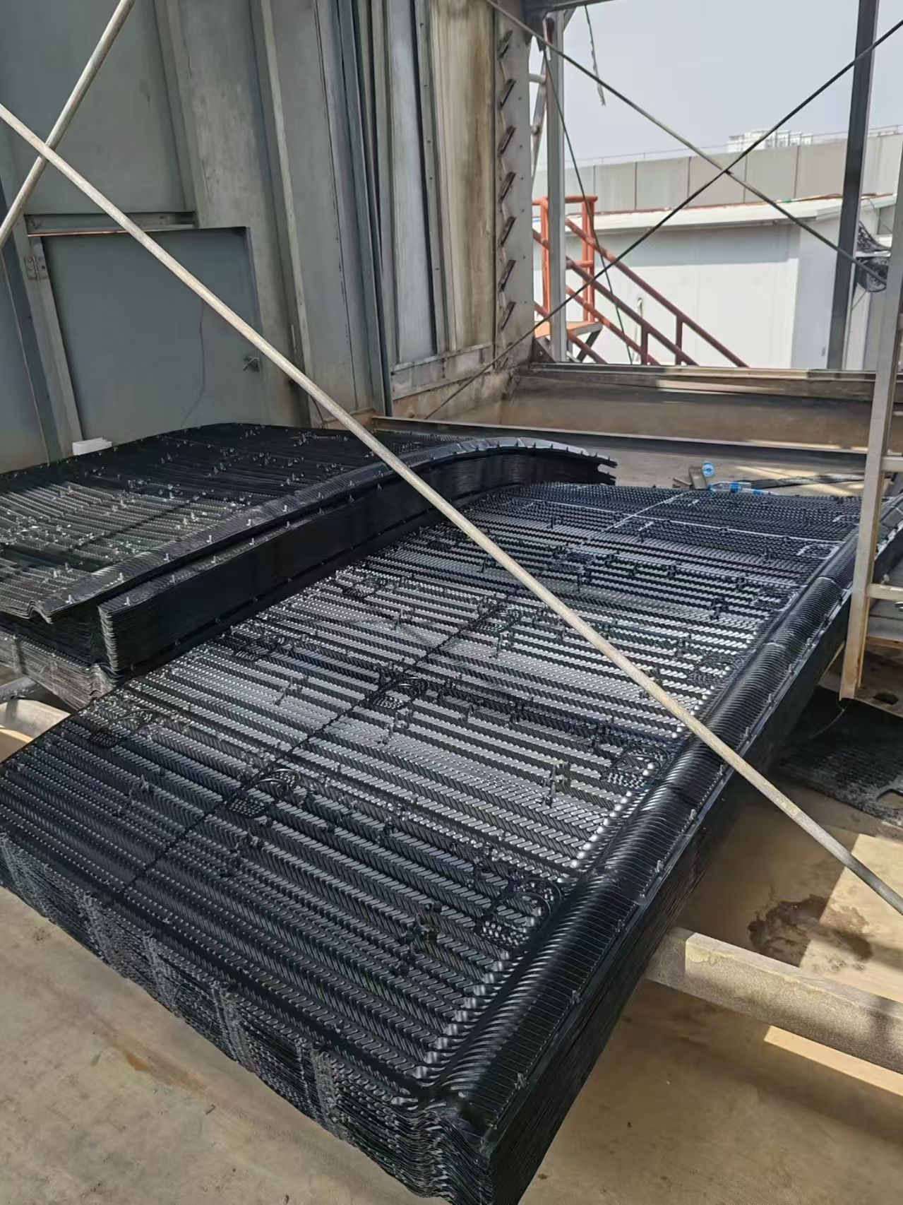 BAC cooling tower fill replacement
